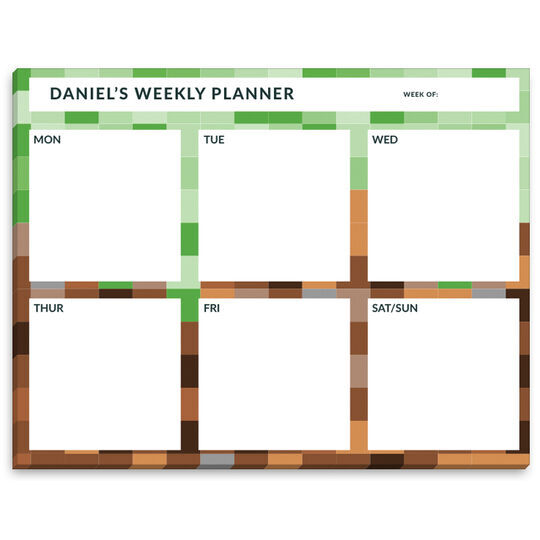 Colorful Pixels Weekly Scheduler